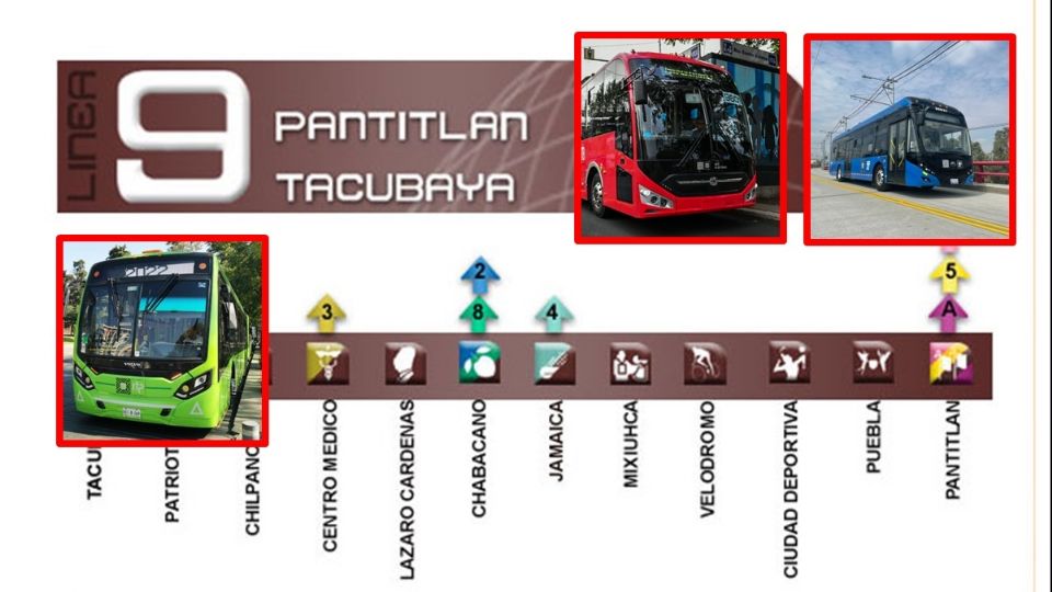 Cierre del Metro, Línea 9: Estas serán las rutas alternas que podrás usar