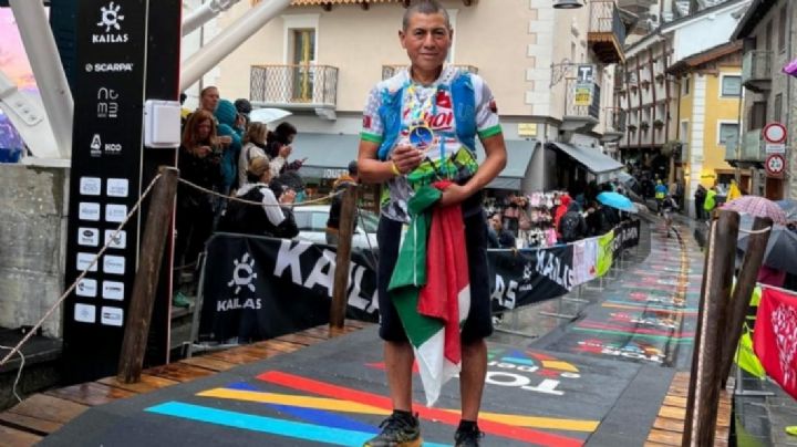 Chon, el atleta chiapaneco que alucinó y durmió en una cueva, pero triunfó en Italia