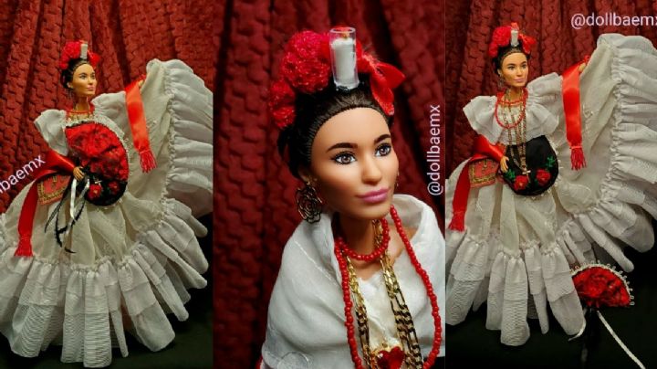 En Minatitlán, Magdalena creó la "Barbie Jarocha" y se hizo viral