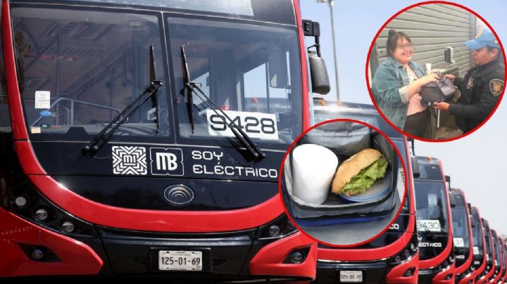 Arman "operativo" en Metrobús para recuperar lonchera y tuppers; usuaria evito regaño de su mamá