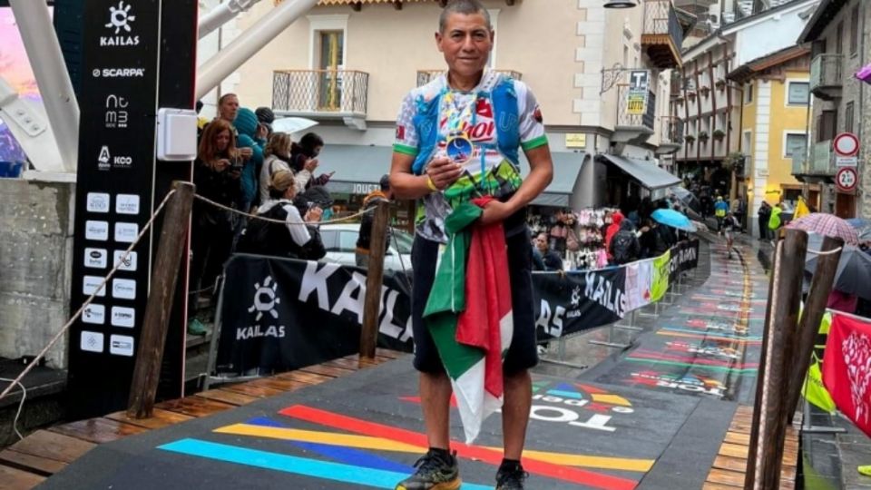 Asunción Hernández Avendaño es el cuarto mexicano en la historia en acabar los 330 km del “Tor des G?ants” celebrado en Italia