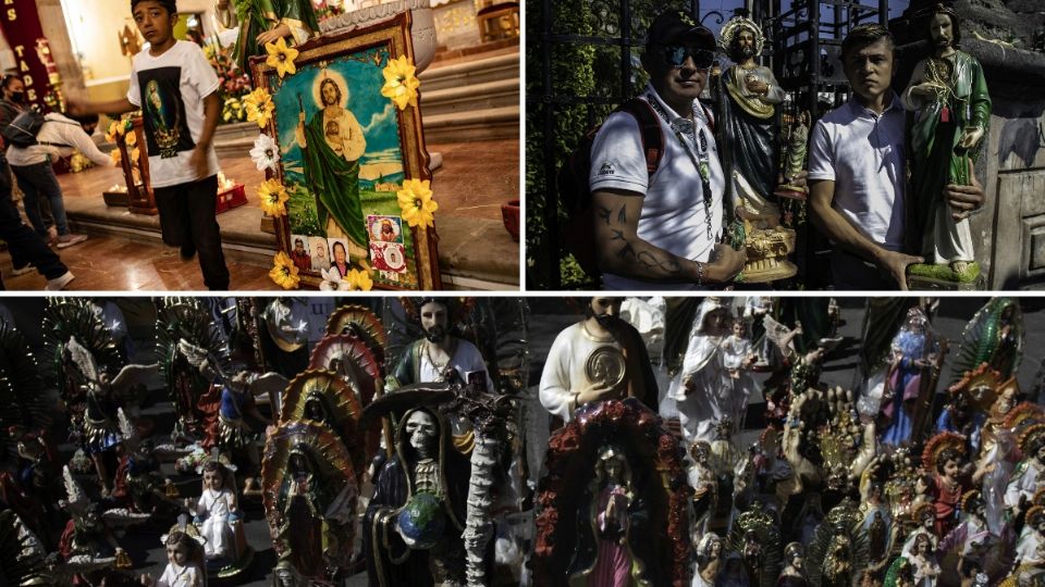 el templo de San Hipólito en el Centro de la CDMX es el lugar de culto de San Judas Tadeo