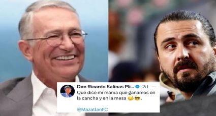 Este es el mensajito que le manda Ricardo Salinas Pliego a Amaury Vergara por derrota de las Chivas