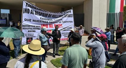 Ejidatarios exigen devolución de sus tierras incluidas en Parque Nacional Lago de Texcoco