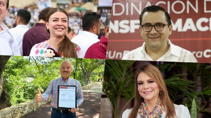 Morena presenta a sus 4 corcholatas en Chiapas: ¿Quiénes son los aspirantes para la gobernatura?