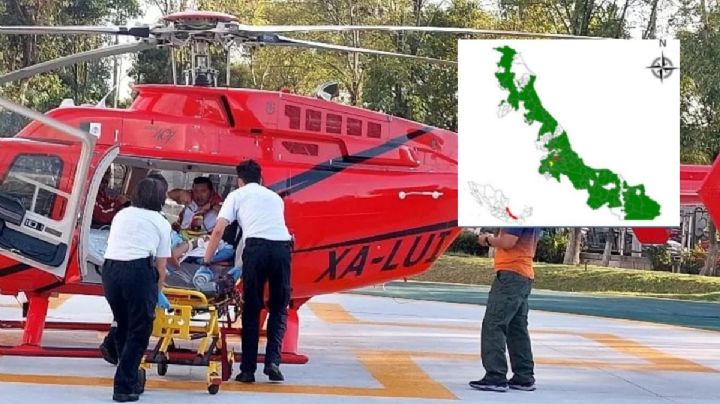 Trasladan a menor de Veracruz a CDMX tras complicaciones por dengue