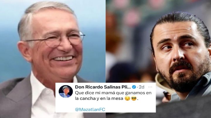 Este es el mensajito que le manda Ricardo Salinas Pliego a Amaury Vergara por derrota de las Chivas