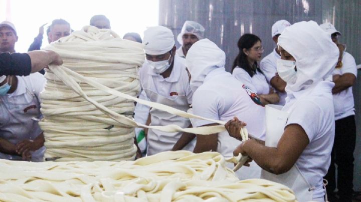 Queso más grande del mundo está en Acatlán