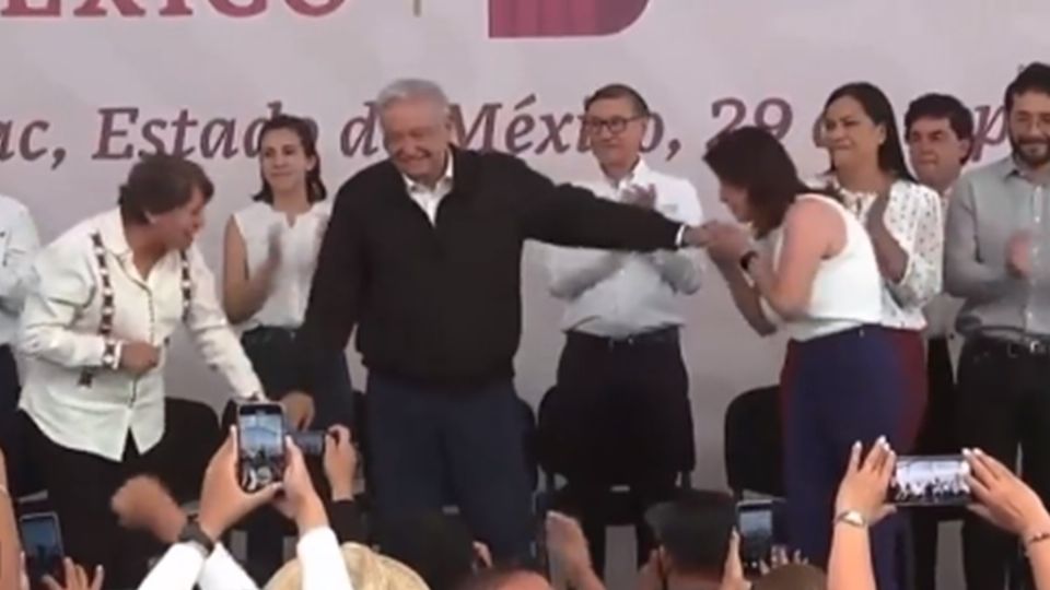 Acto público en Técamac, Edomex