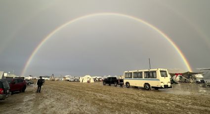 Situación de pesadilla en el festival Burning Man en Nevada, Estados Unidos