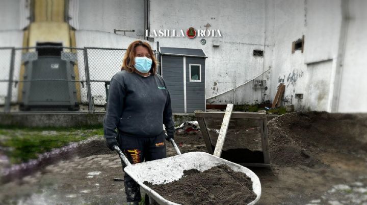 "Soy mujer albañil, me gusta y gano más que en una empresa"