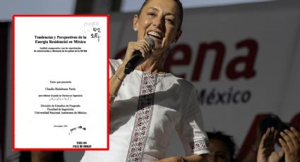 ¿Claudia Sheinbaum plagió su tesis? Ella responde...