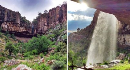 Espectacular zona arqueológica con cascada que tienes que visitar en San Felipe, a 1 hora de León