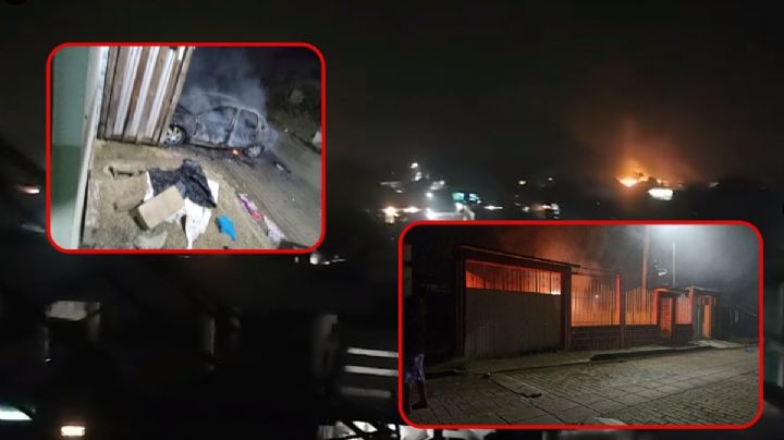 Chiapas en llamas: Incendian más de 30 casas y vehículos en Altamirano