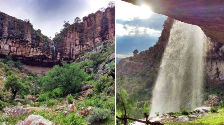 Espectacular zona arqueológica con cascada que tienes que visitar en San Felipe, a 1 hora de León