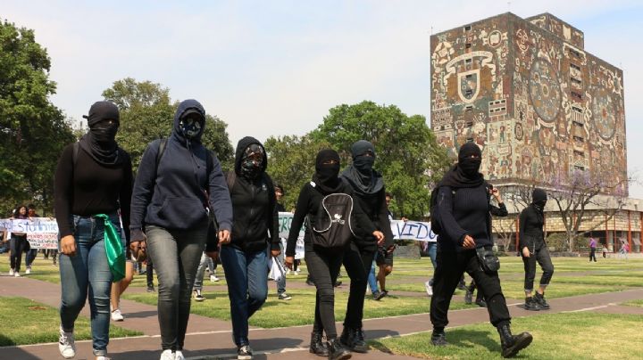 Así fue la pelea entre “porros” que lastimó a la UNAM