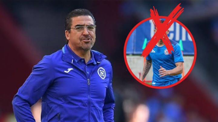 El jugador de Cruz Azul que está borrado para Joaquín Moreno por este motivo