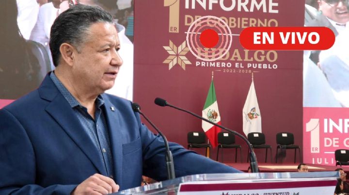 EN VIVO I Sigue aquí el Primer informe de Gobierno de Hidalgo de Julio Menchaca