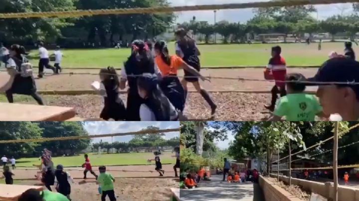VIDEO | ¡Terror en recreo!: Estudiantes y maestros huyen de balacera en primaria de Morelos