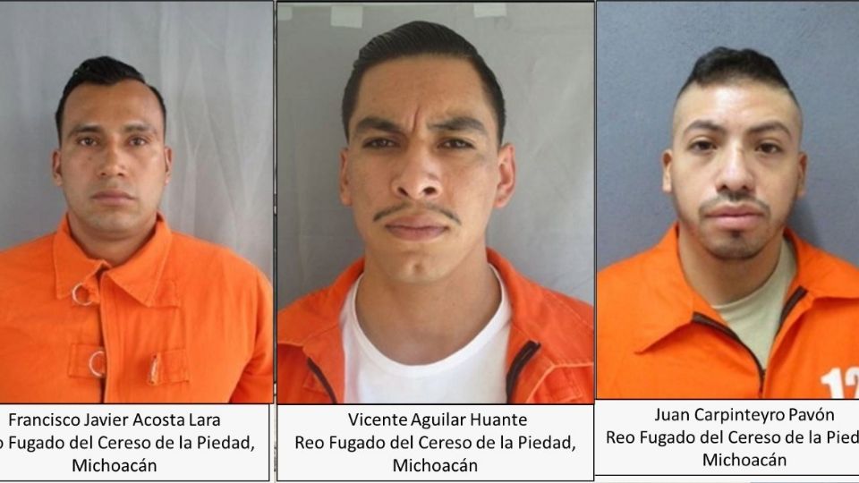 Los tres criminales que escaparon de la cárcel en La Piedad, Michoacán, pudieran haberse internado en territorio guanajuatense.