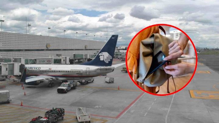 Robos en el AICM: Así detuvieron a 3 por robar a ciudadano canadiense