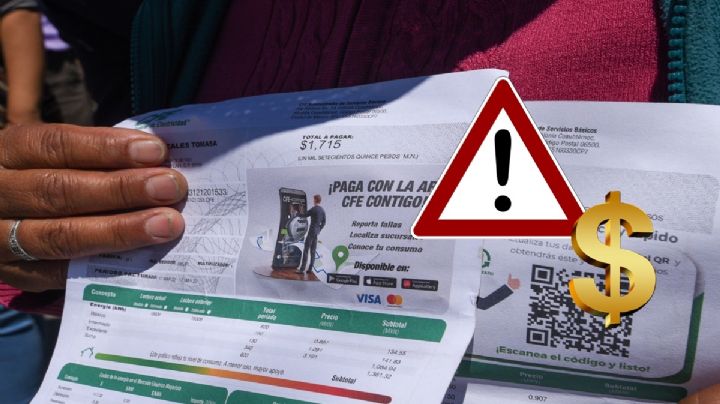 CFE: El "truco" que le puedes hacer a tu recibo de luz antes de que te "chamaqueen"
