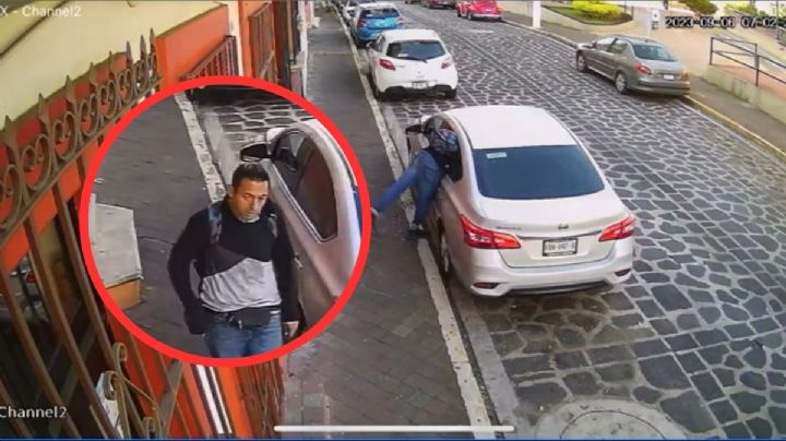 VIDEO: vecinos identifican a joven que cristalea autos en el centro de Xalapa