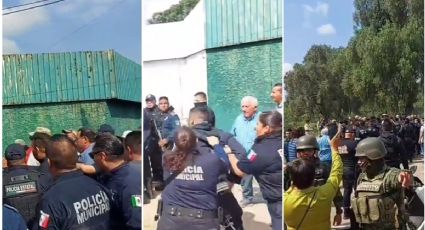 Entra Ejército a parar enfrentamiento entre policías del Edomex y de Hidalgo | VIDEO