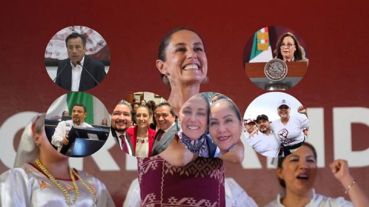 Este es el equipo político en Veracruz que respalda a Claudia Sheinbaum