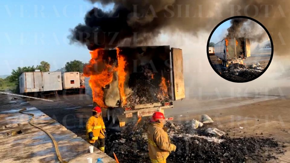 Incendio en la Central de Abastos