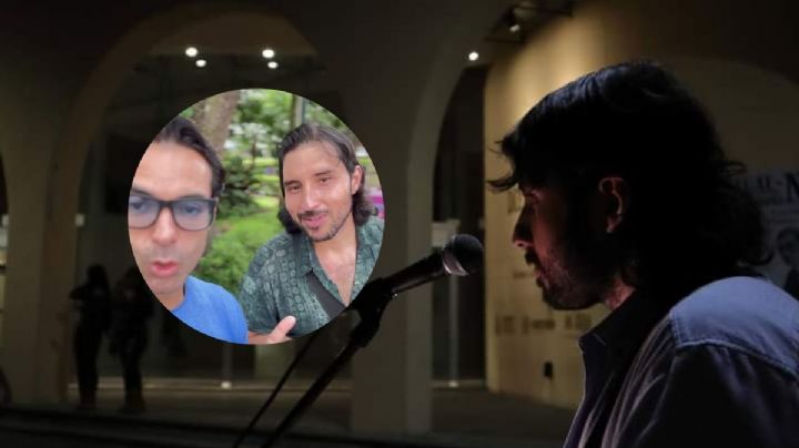 VIDEO: Ernesto D'Alessio promociona a musico que conoció en parque Juárez de Xalapa