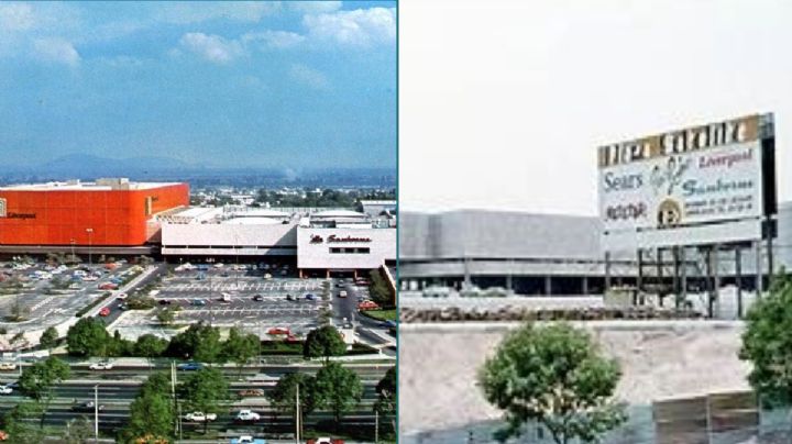 Así se veía hace más 50 años una de las plazas comerciales más emblemáticas del Edomex