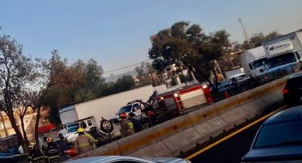 Choque fatal en la carretera México-Querétaro: Hay 2 muertos