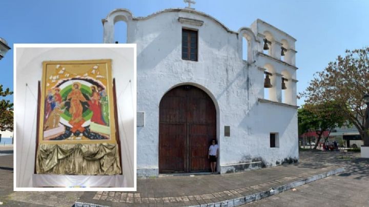 Esta es la Iglesia del Cristo del Buen Viaje en Veracruz, construida hace más de 400 años