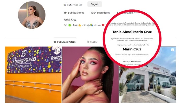 Así fue el trágico accidente en el que murió Tania Alessi Miss Hidalgo 2023