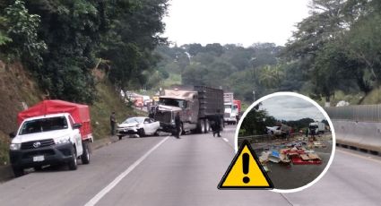 Carambola en pista Mendoza- Córdoba deja tráfico vehicular de hasta 6 kilómetros