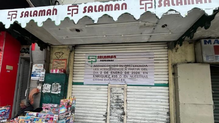 Cierra primera papelería Salaman de Xalapa, tras 56 años de historia