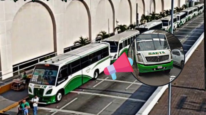 Camiones Saeta cambia paradas en Veracruz; te decimos dónde serán