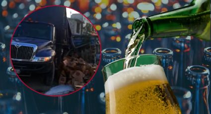 Estaciona camión de cerveza en neutral y ¡sin frenos! esto ocurrió I Video