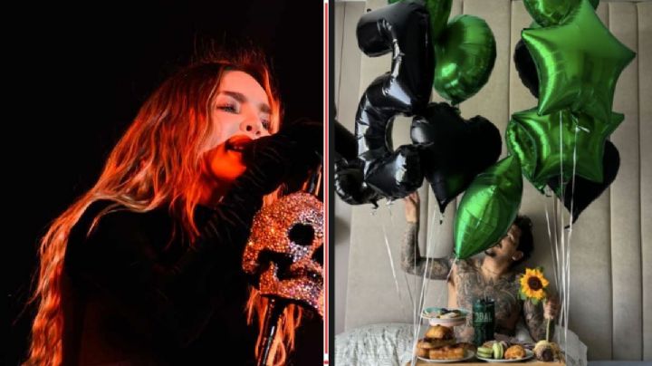 Belinda le manda su "regalito" de cumpleaños a Nodal; esto hizo en redes sociales