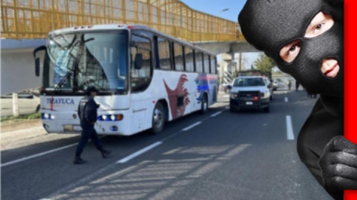Asalto violento a autobús Tizayuca en la autopista México-Pachuca