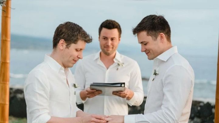 ChatGPT: Su creador, Sam Altman, se casó en una boda secreta en Hawái