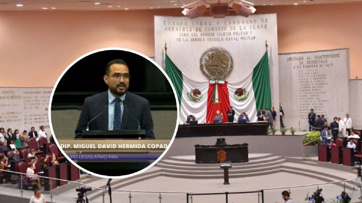 Diputado Miguel Hermida denuncia amenazas en pleno del Congreso de Veracruz