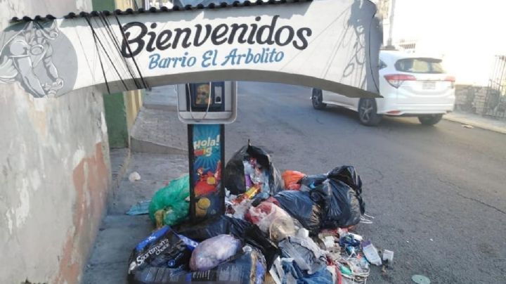 Crisis de basura persiste en Pachuca, camiones no han pasado en El Arbolito
