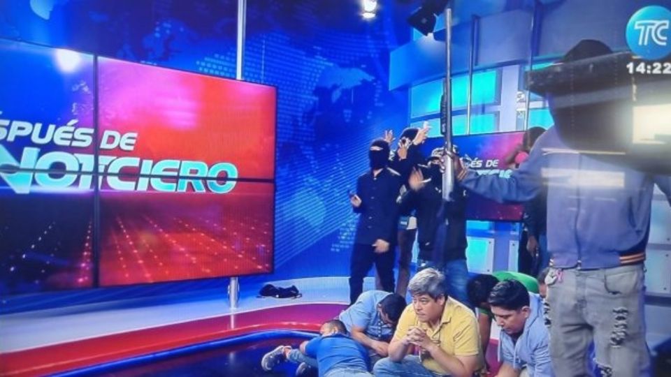 Secuestro en vivo de TC Televisión es muestra de la amenaza del crimen a la prensa en Ecuador.
