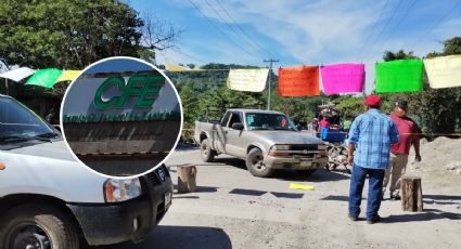Bloquean carretera Veracruz por muerte de hombre electrocutado; culpan a CFE