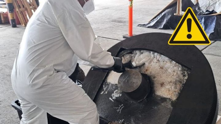 SEMAR asegura 80 millones de pesos en cristal en el puerto de Veracruz | VIDEO