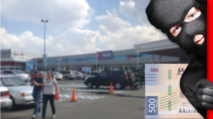 Asaltan a mujer en banco de Pachuca, le roban 135 mil pesos