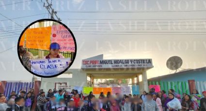 En Papantla, toman escuela primaria tras falta de docentes