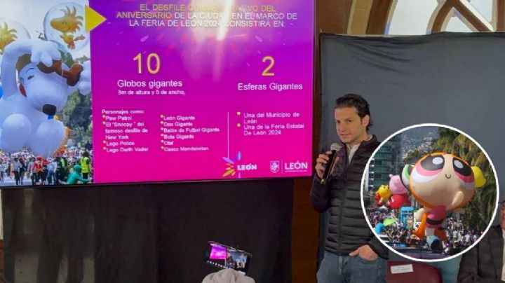 Al estilo Nueva York, León tendrá desfile con globos gigantes